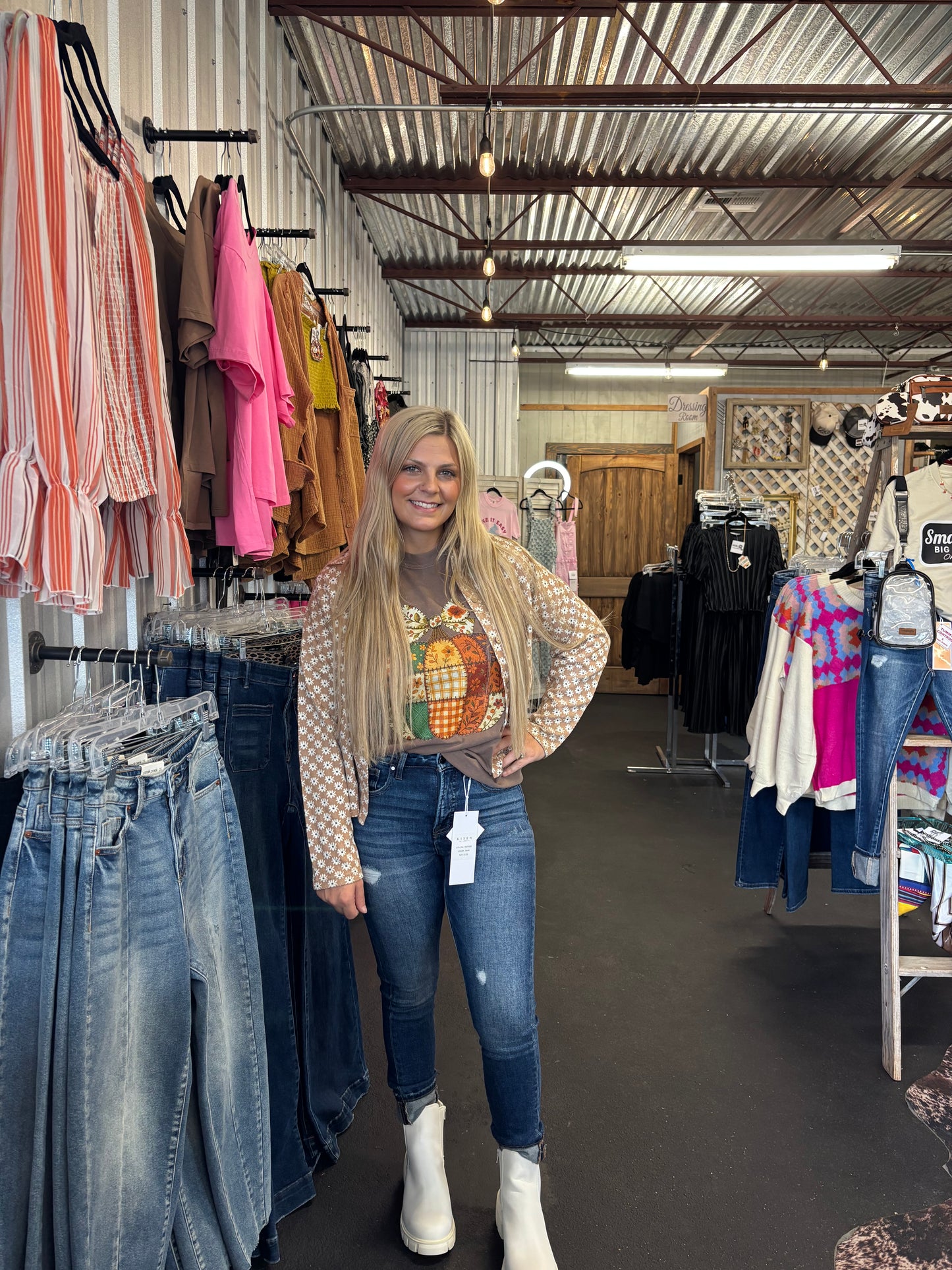 SheDaisy Crop Jacket
