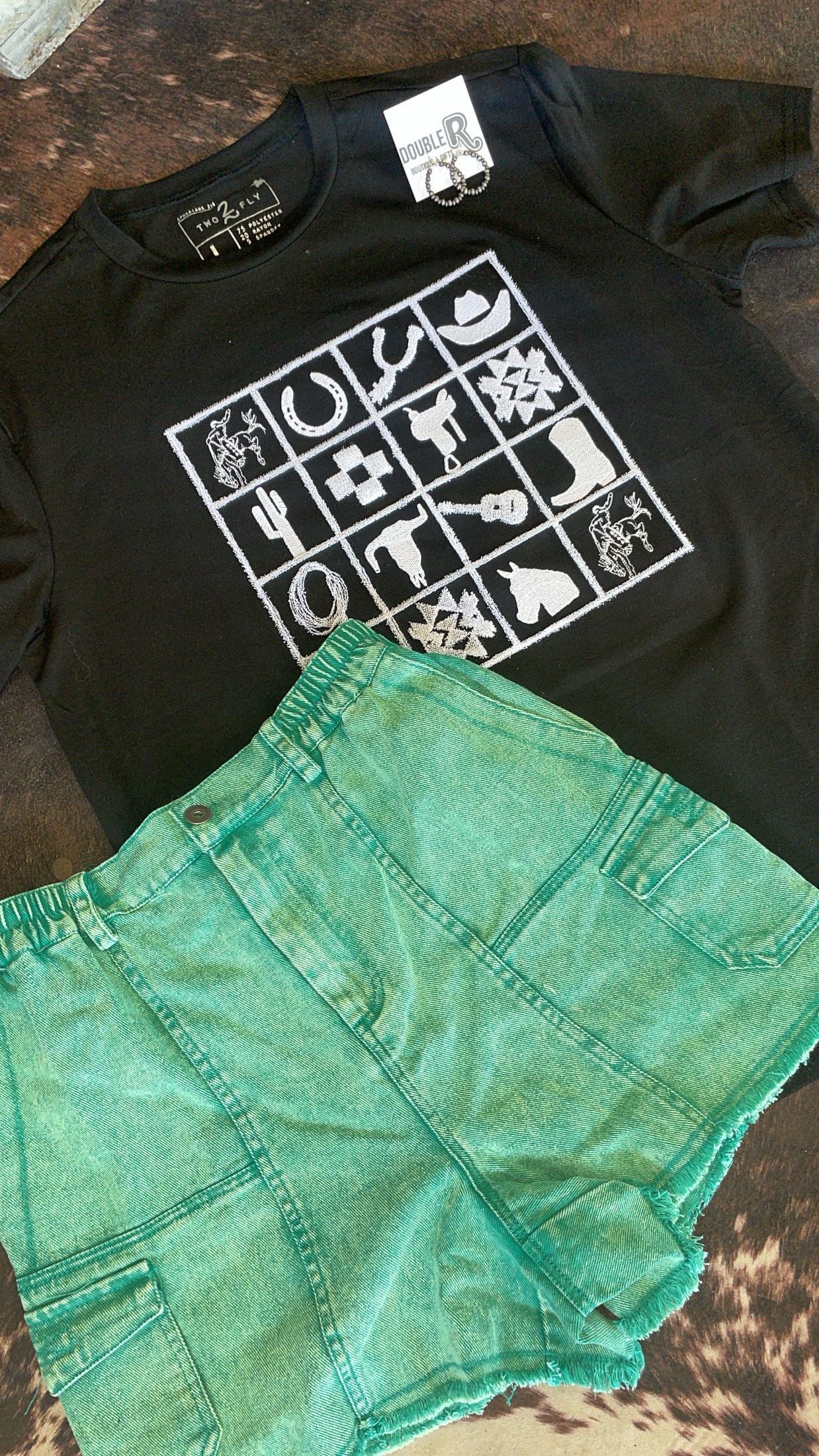 Girly Green Shorts