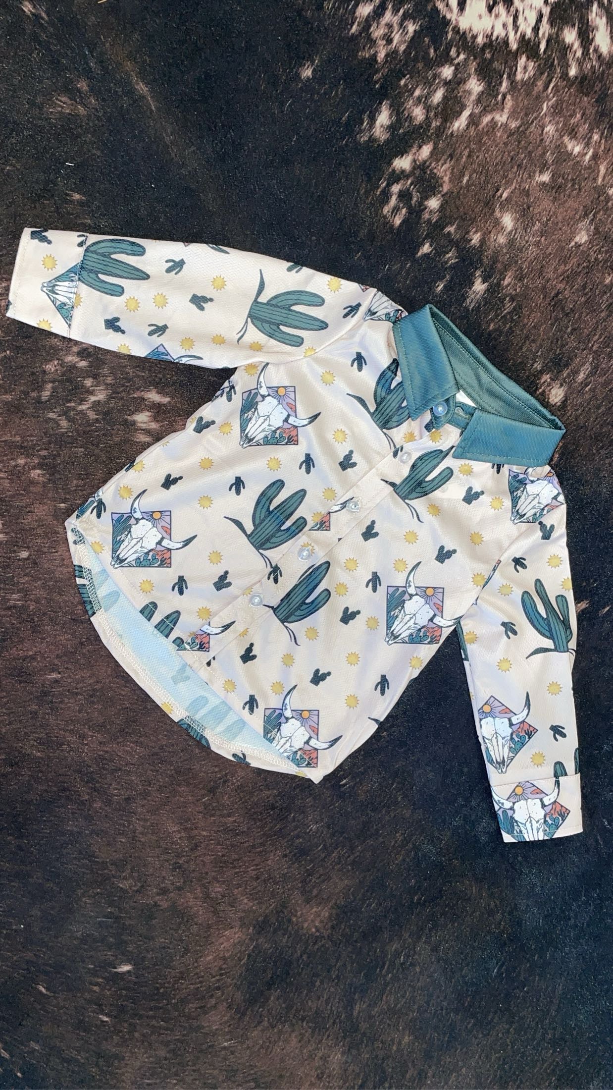 Cactus Sun Button Up (children’s)