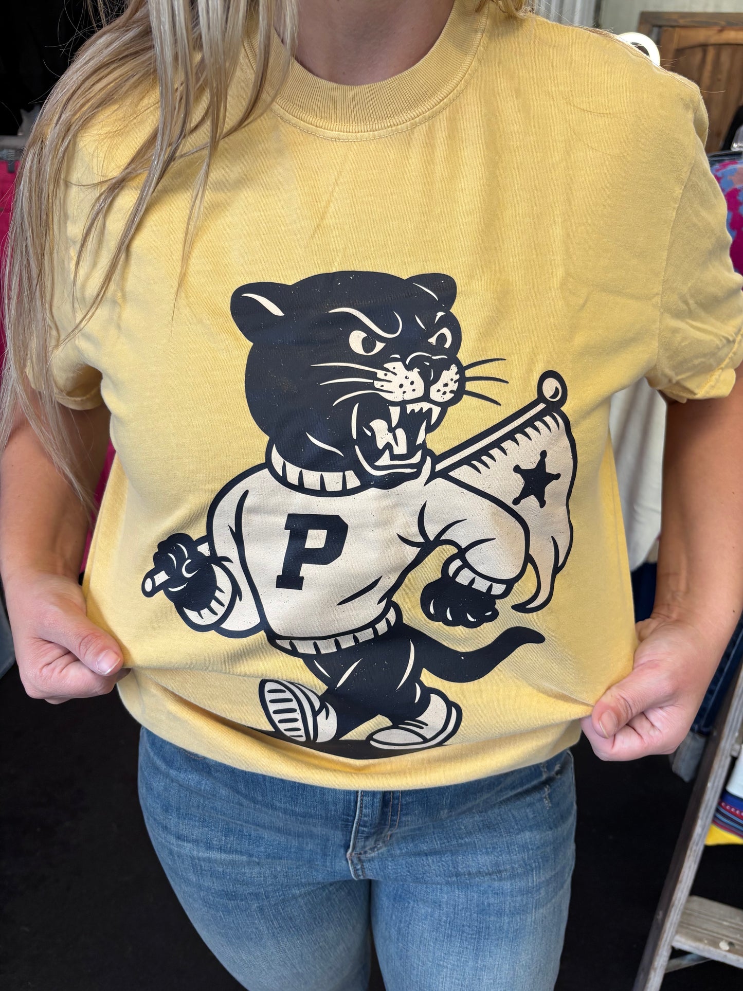 Vintage Panther Graphic Tee