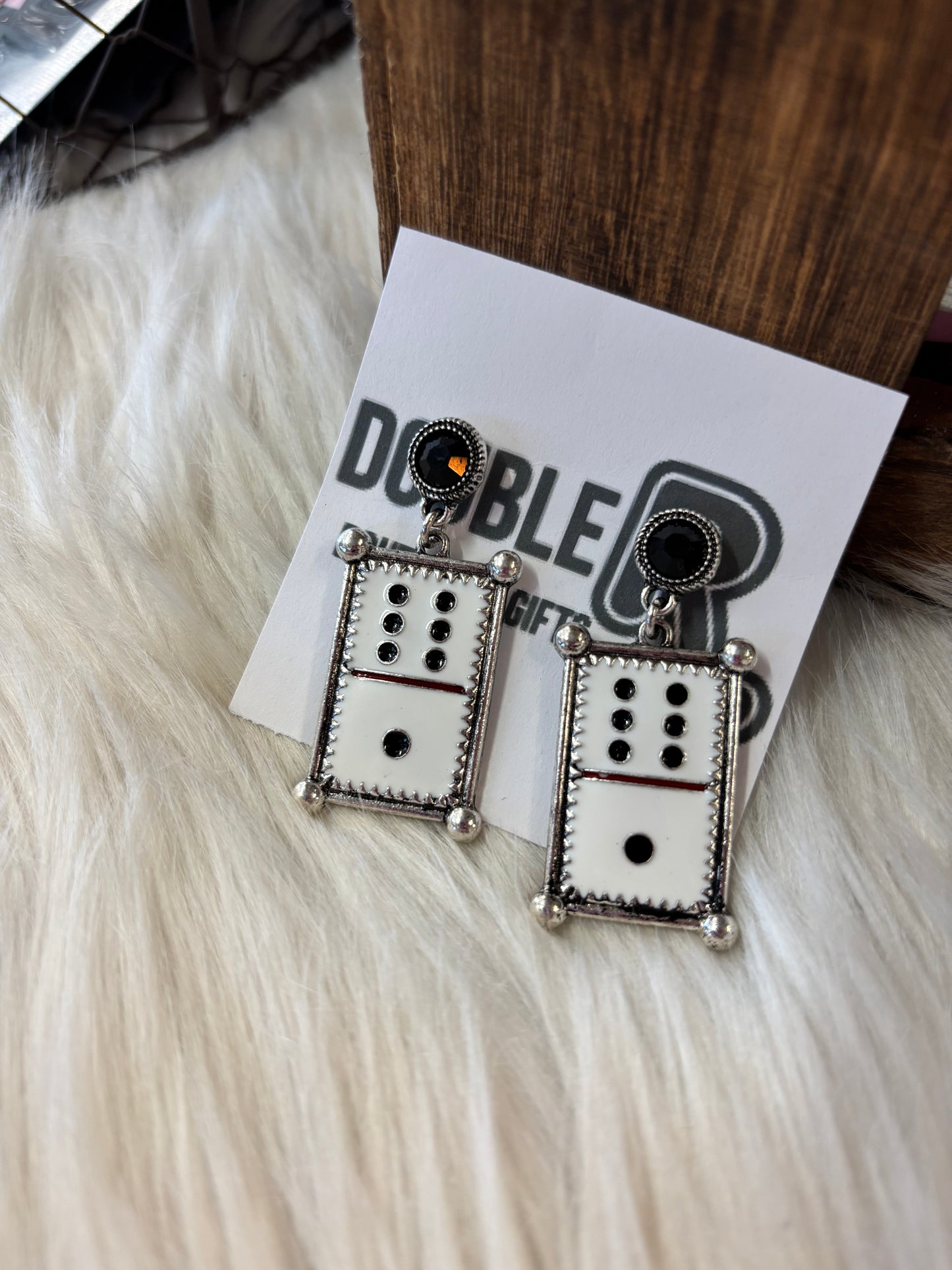 Shaking Dominoes Earrings