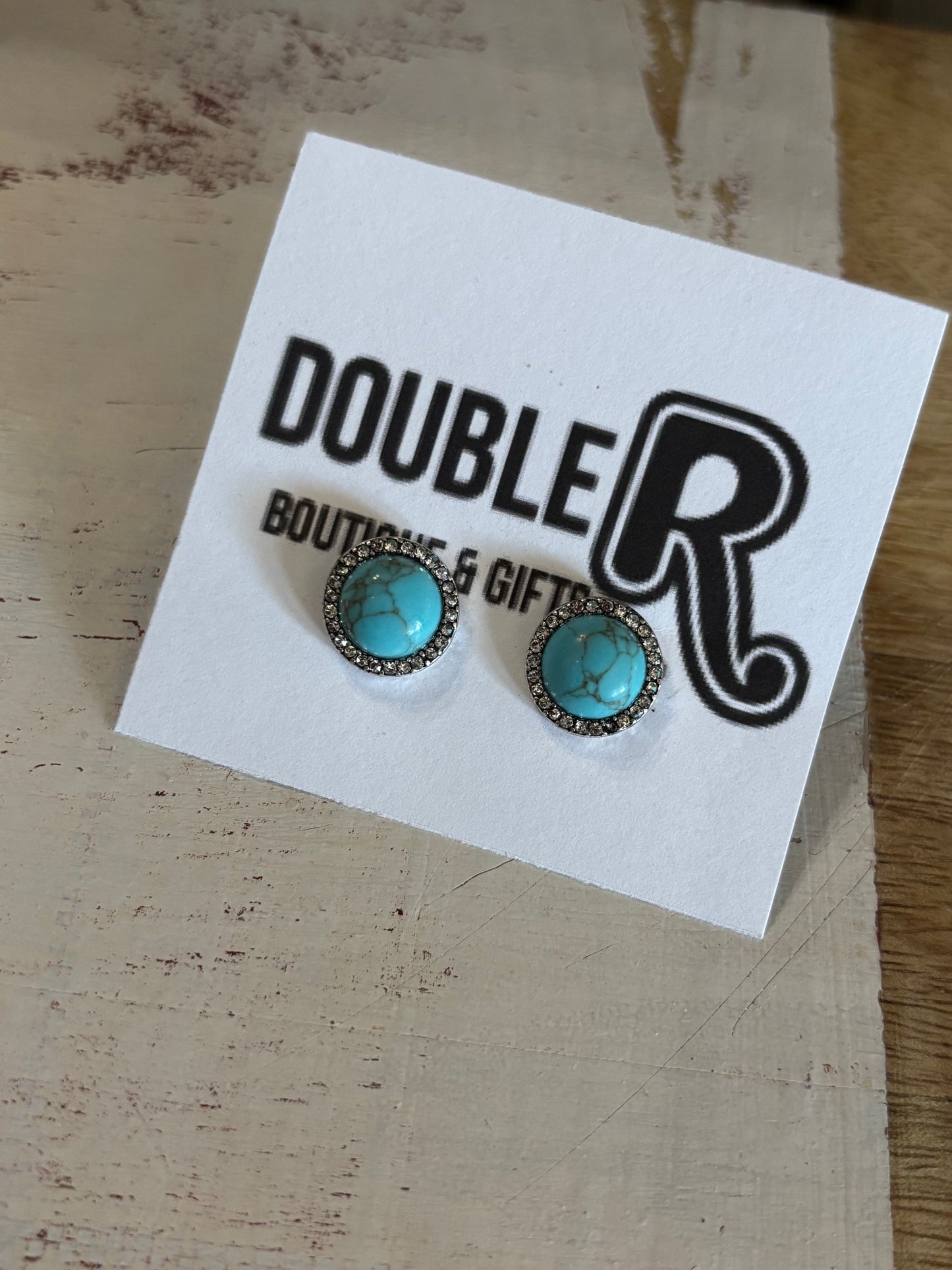 Turquoise Bling Earrings