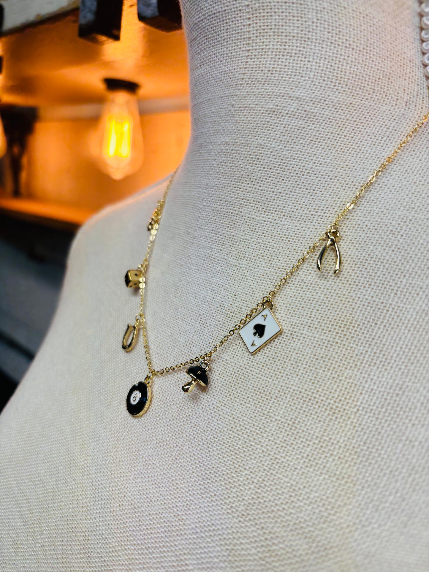 Lucky Lady Charm Necklace