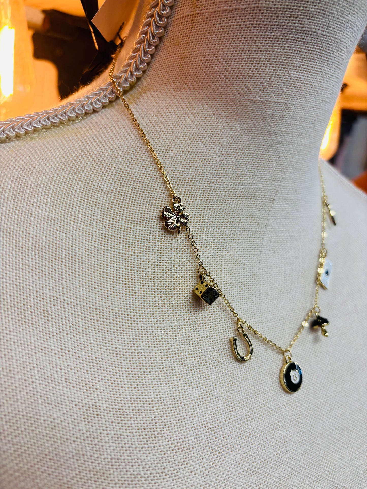 Lucky Lady Charm Necklace