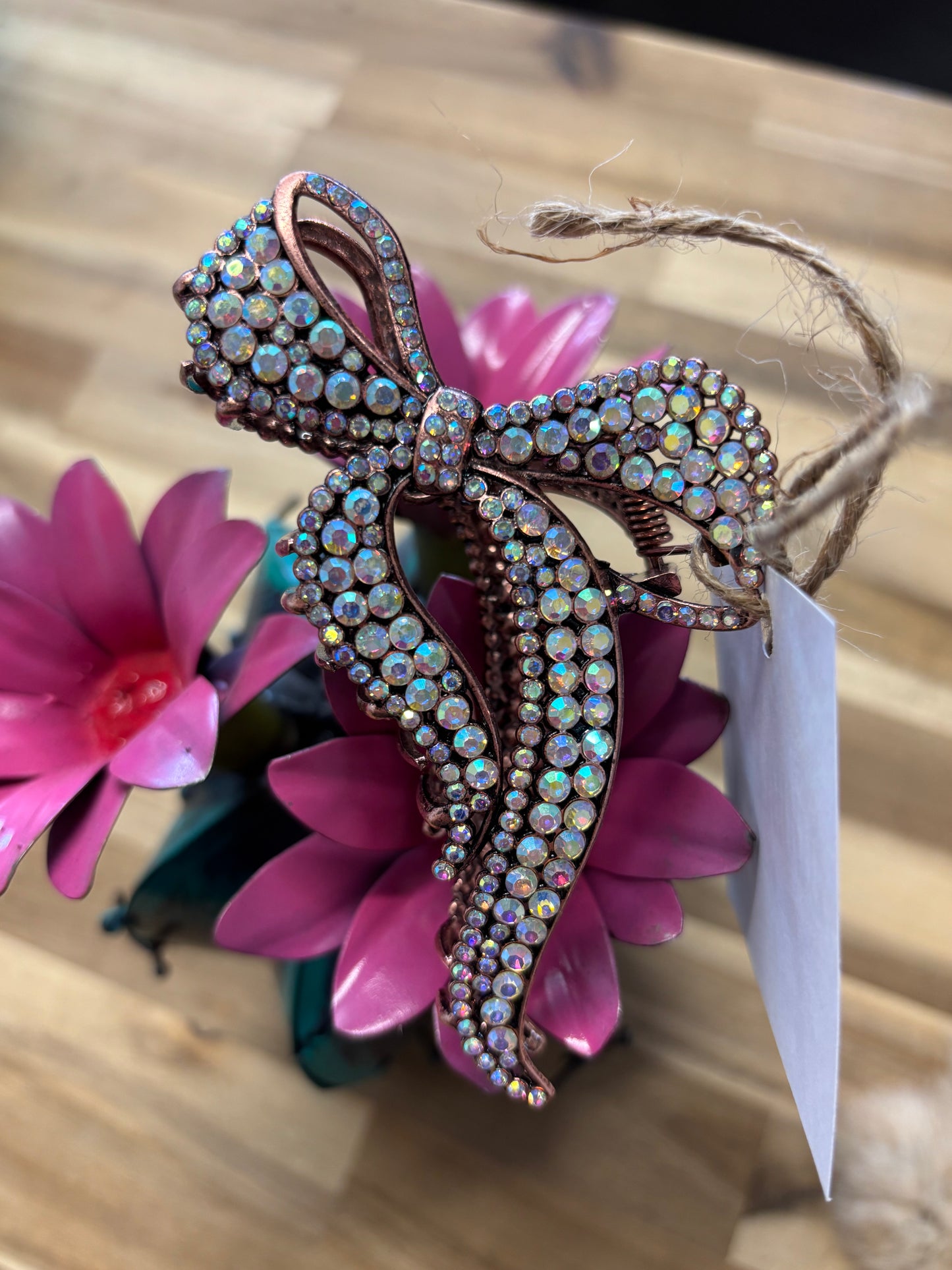 Bow Peep Claw Clip