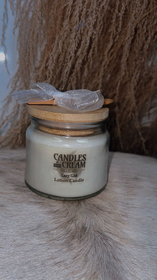 Lazy Girl Lotion Candle