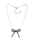 Western Navajo Pearl Ribbon Chain Necklace