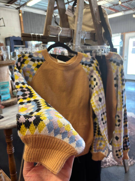 Granny Square Sweater