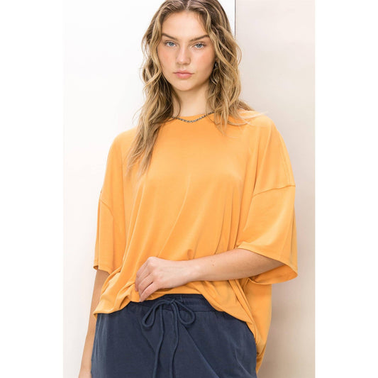 Oversized Crew Neck Shirt