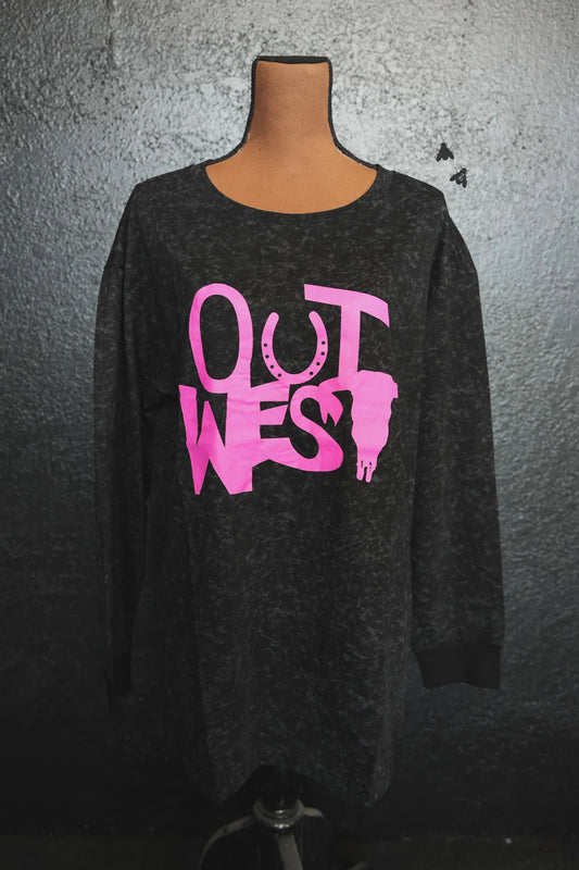 Out West Grunge Long Sleeve