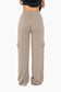 Organic Cotton Blend Cargo Trousers: WARM GREY