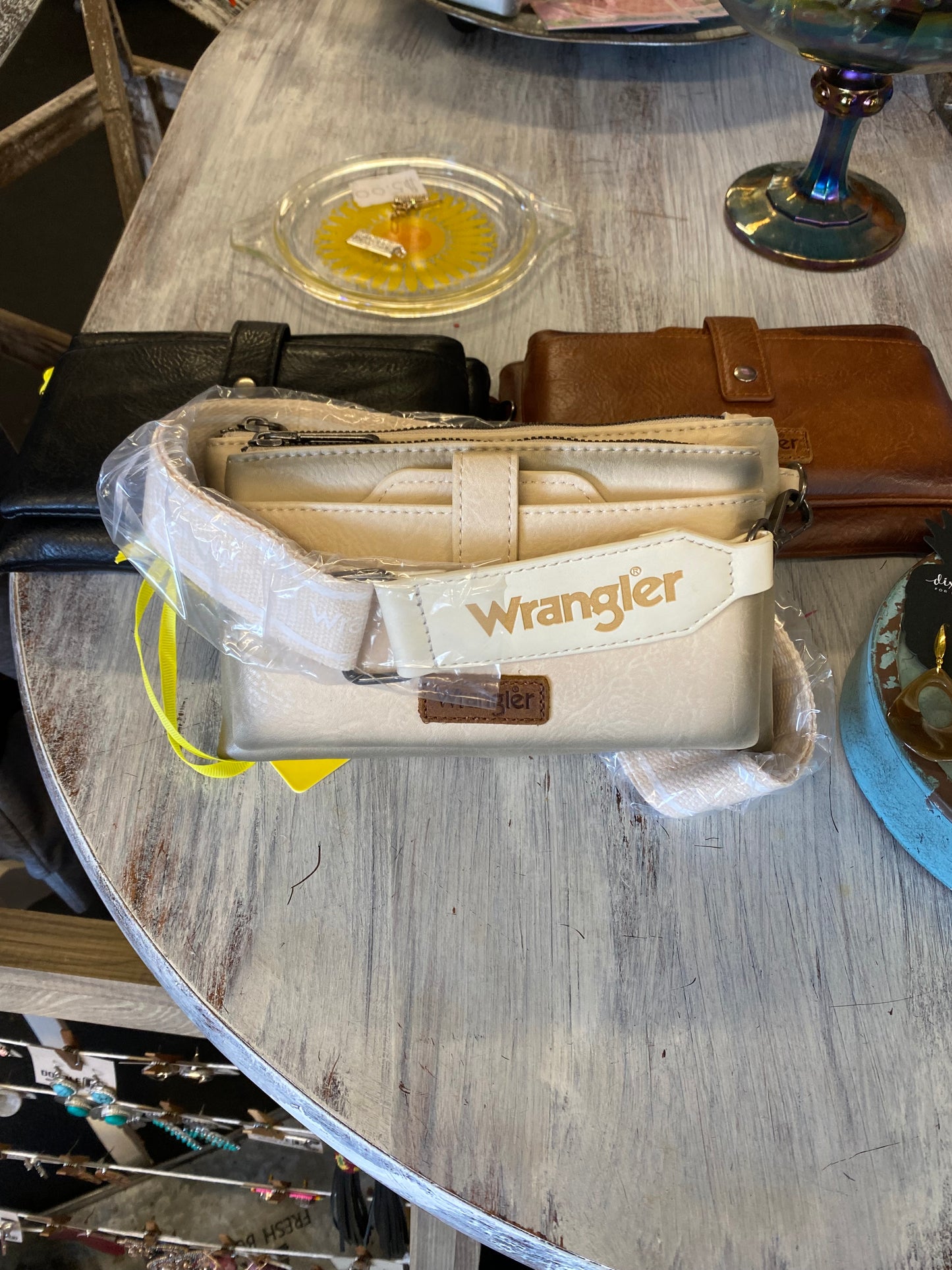 Wrangler Dual Zipper Crossbody Bag