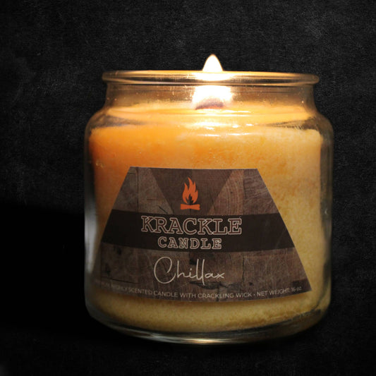 Chillax Krackle Candle