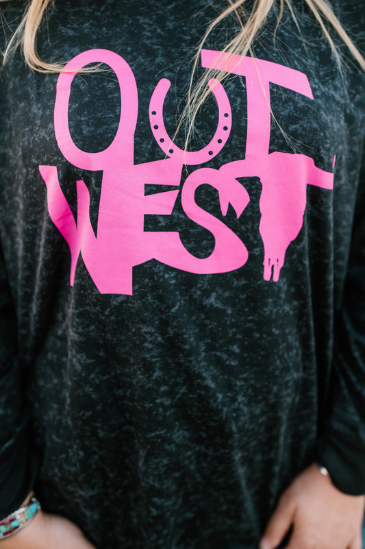 Out West Grunge Long Sleeve