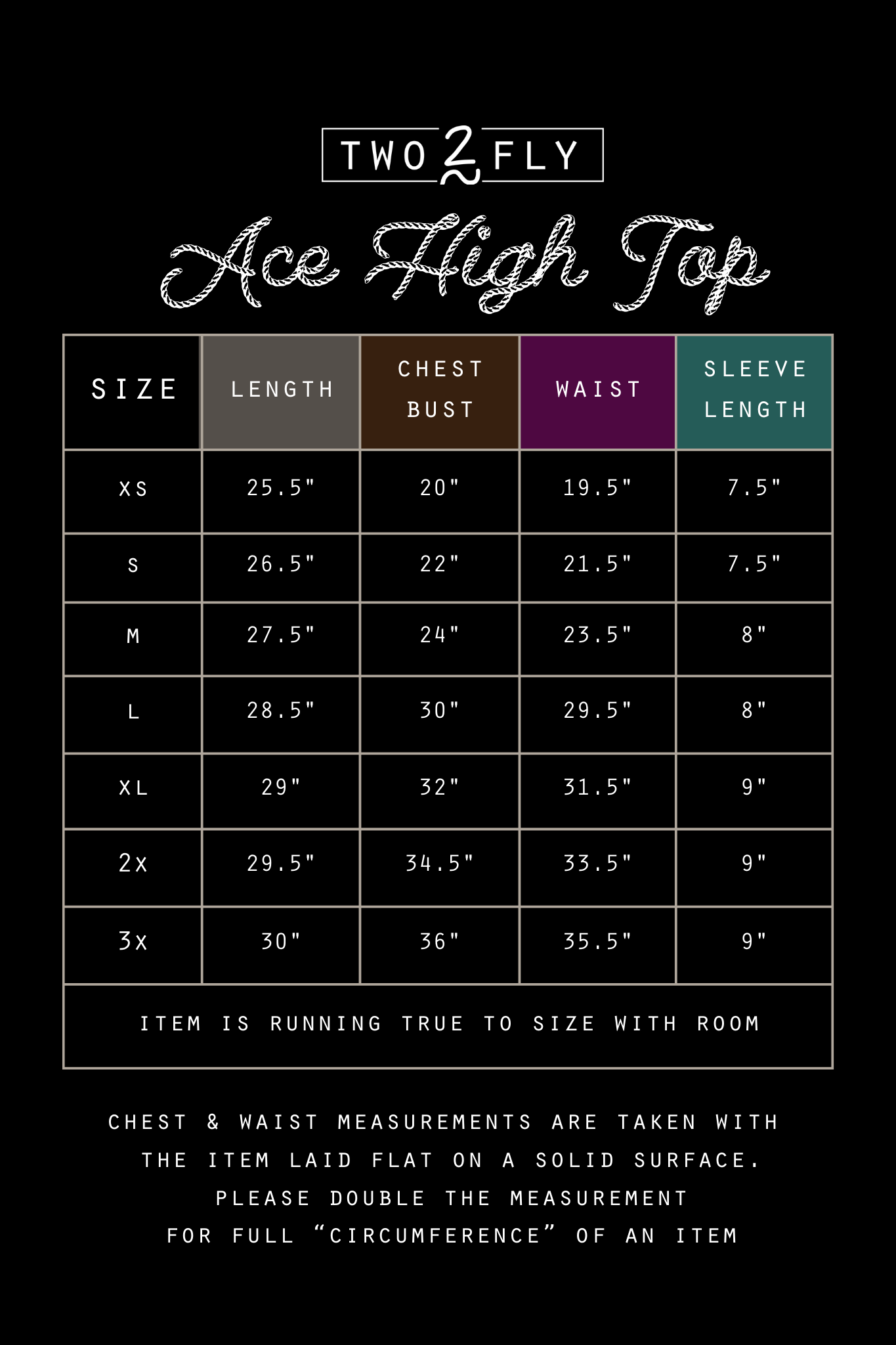 Ace High top