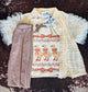 Girl Next Door Lace Button Down O/S