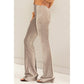 Stone Velour Pants