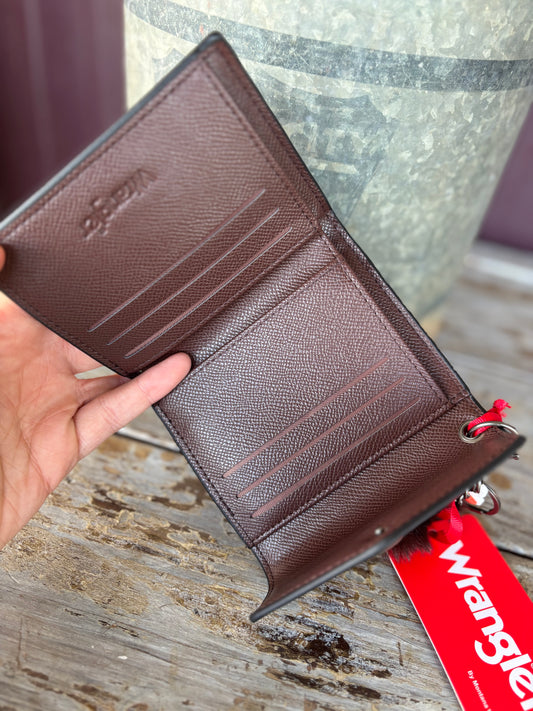 Wrangler Trifold Wallet W/keychain