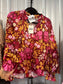 Start Of Fall Floral Blouse