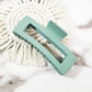 Matte Color Hair Claw Clip: Assorted Color / ONE SIZE(12)