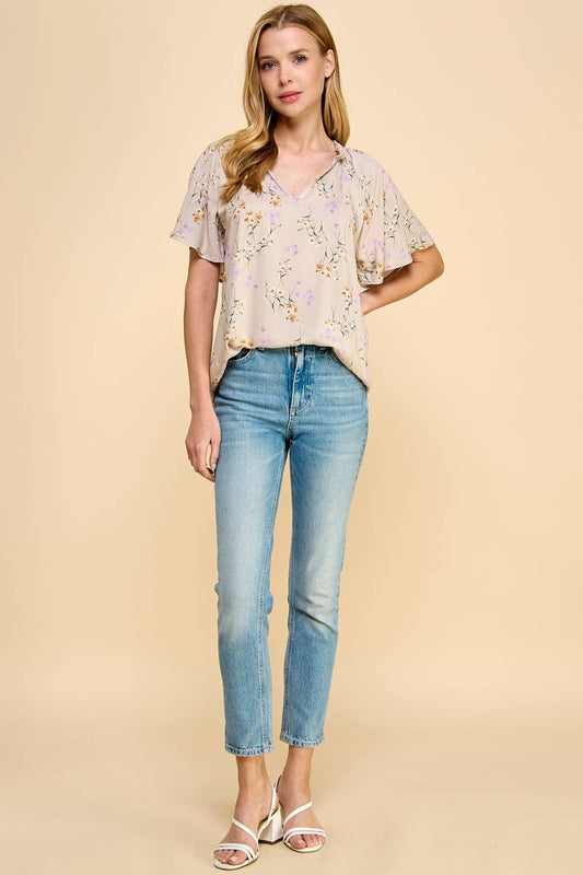 Floral Charm Top