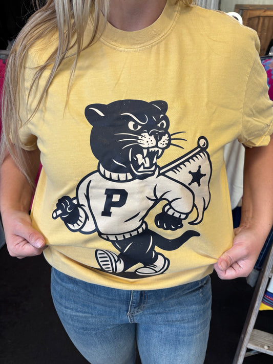 Vintage Panther Graphic Tee