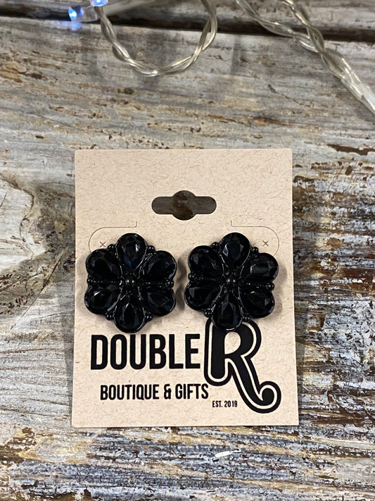 Darling Dark Post Earrings