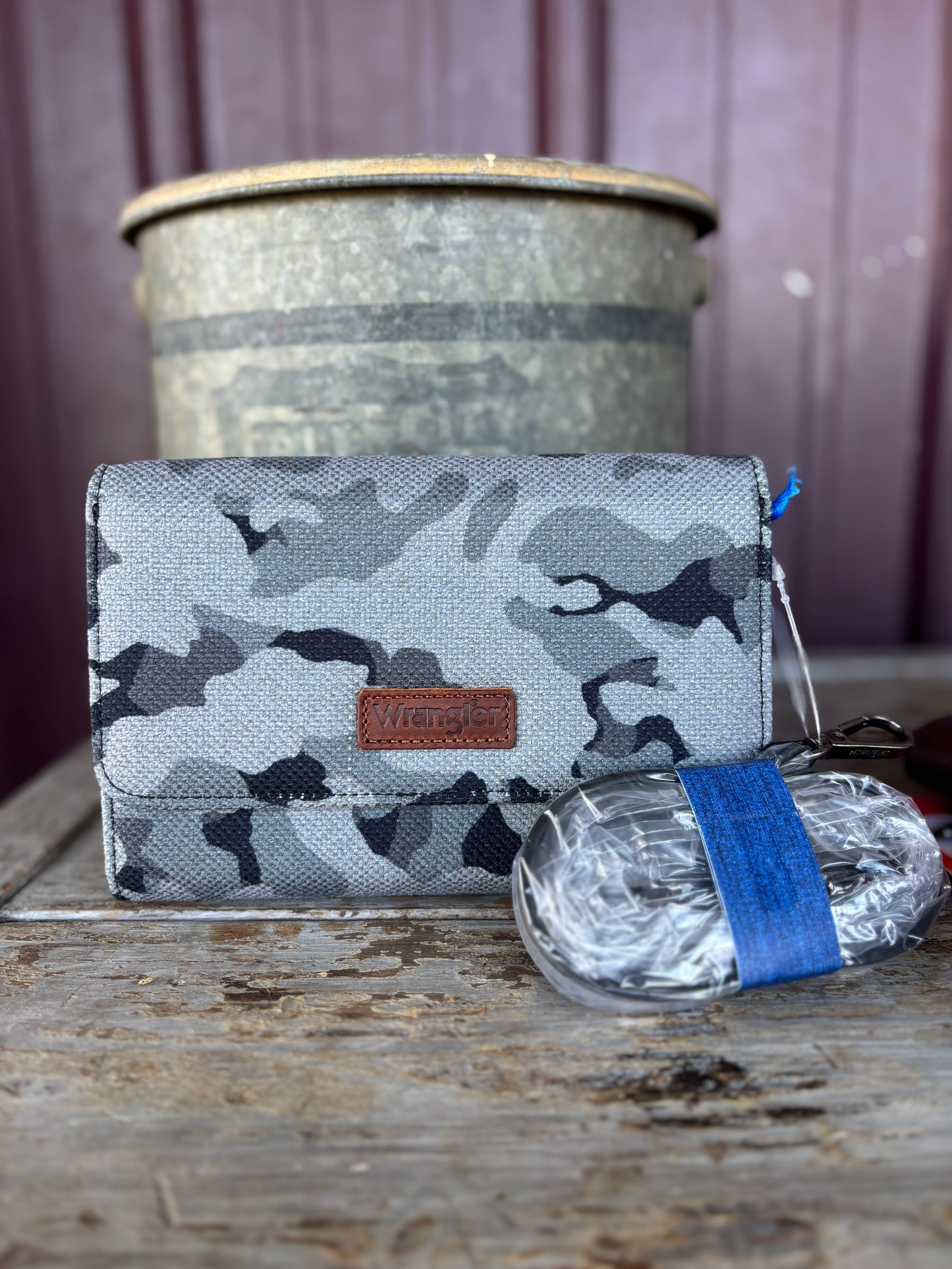 Camo Craze Crossbody Clutch by Wrangler