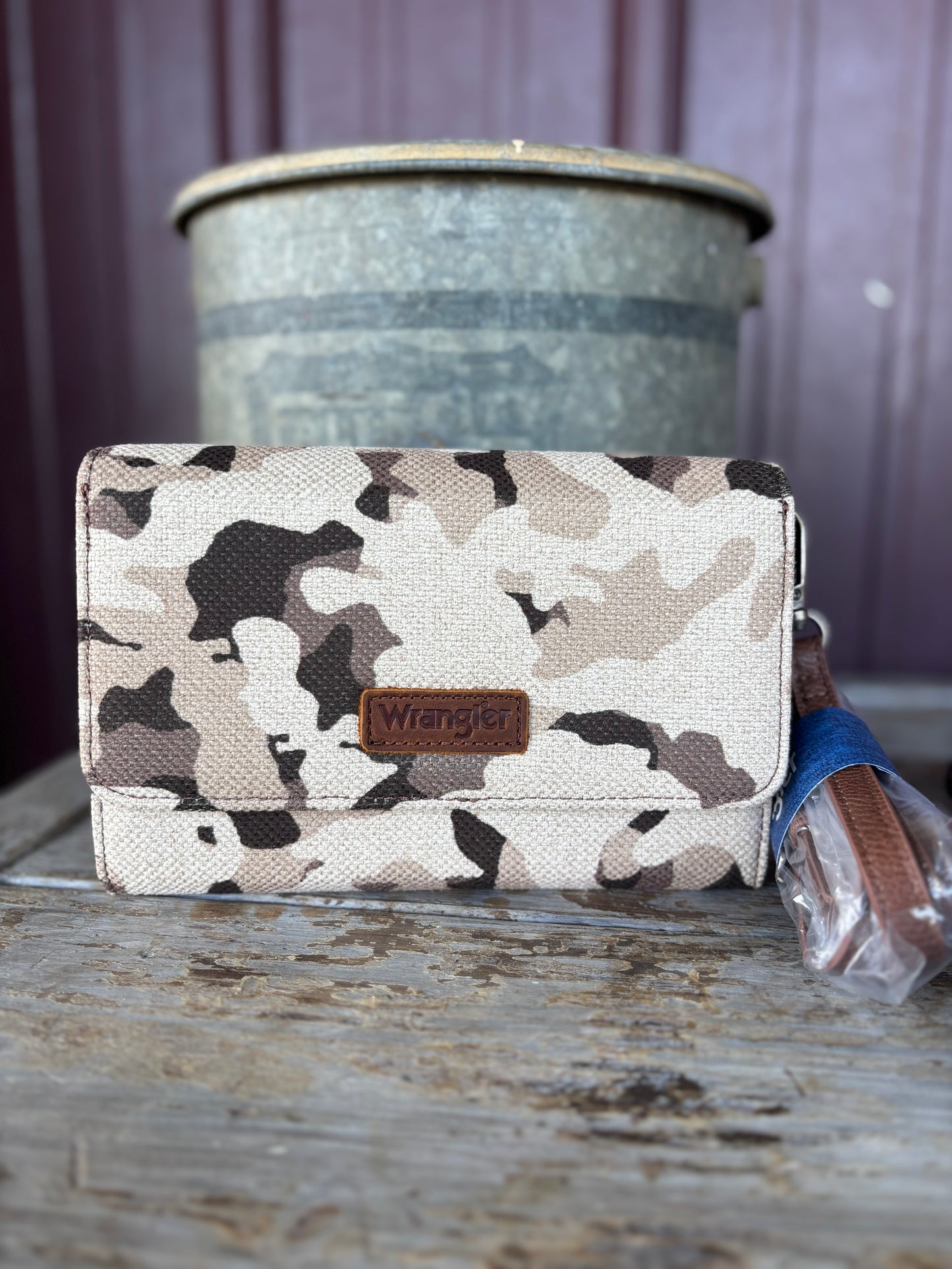 Camo Craze Crossbody Clutch by Wrangler