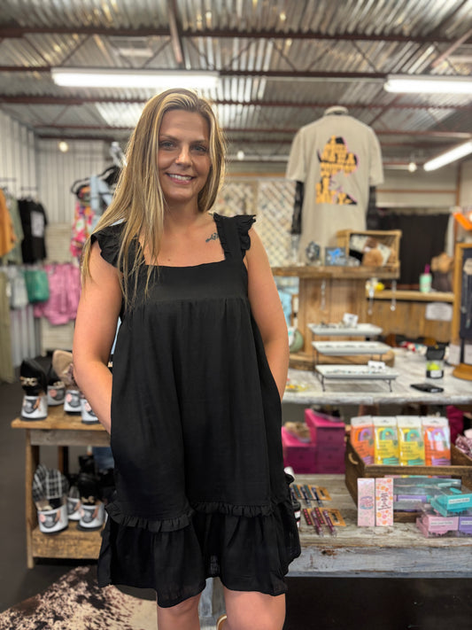 Babydoll Black Dress