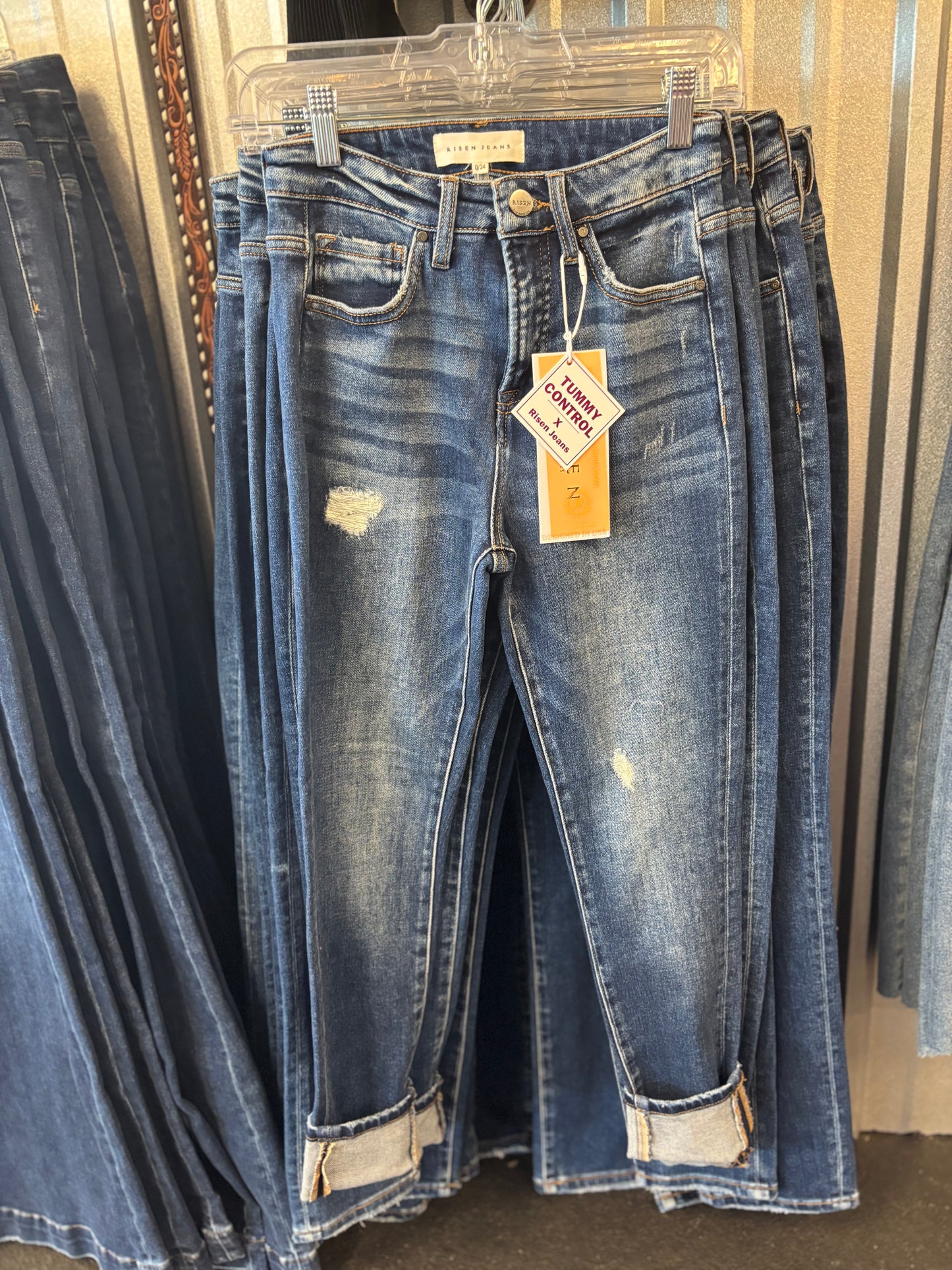Tamra Tummy Control Risen Jeans
