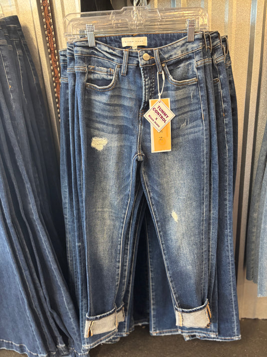Tamra Tummy Control Risen Jeans