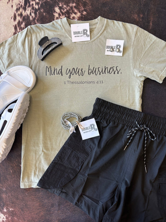 Mind your Business Tee