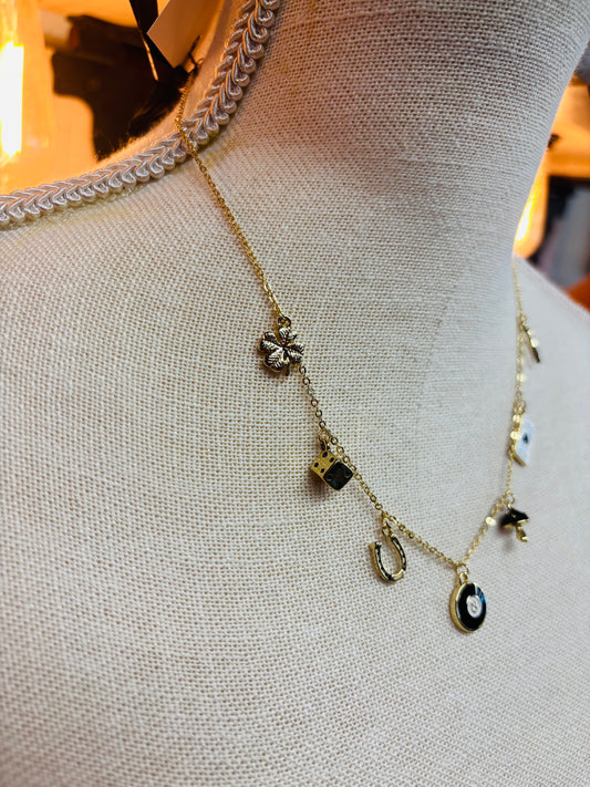 Lucky Lady Charm Necklace