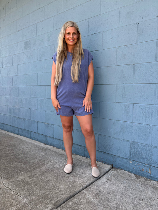 Indigo Romper