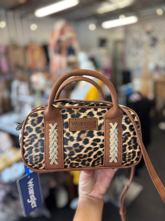 Wrangler Leopard Crossbody