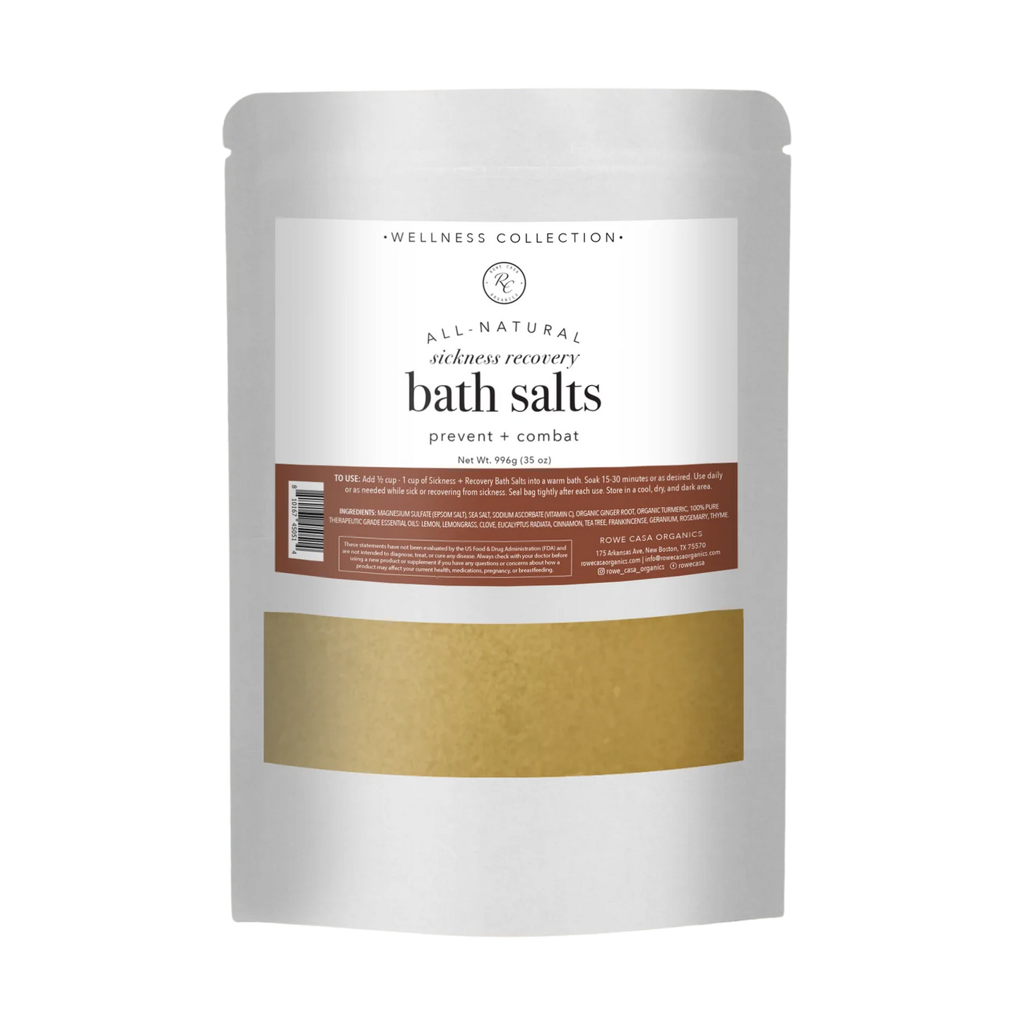 Sickness Recovery Bath Salts