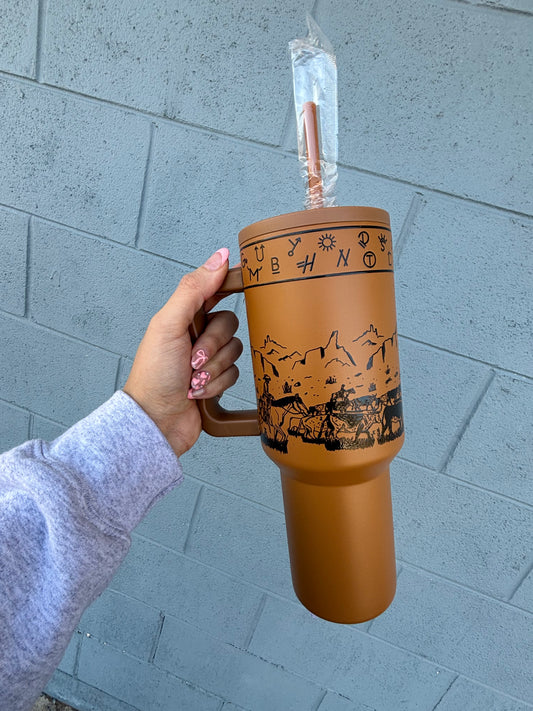 Branded 40oz tumbler