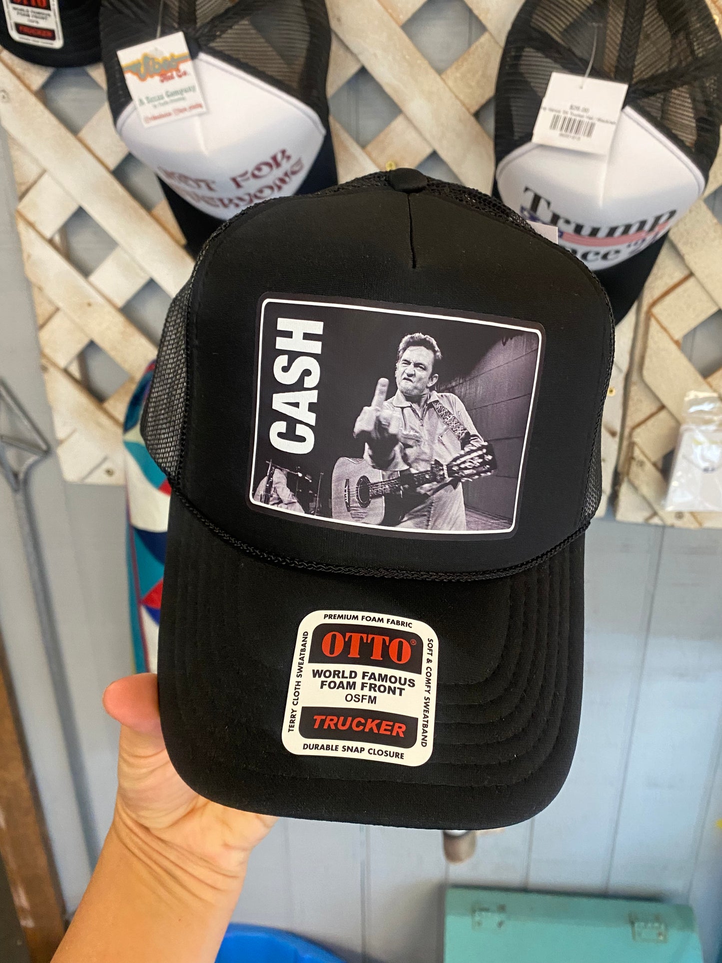 Johnny Cash Trucker Hat