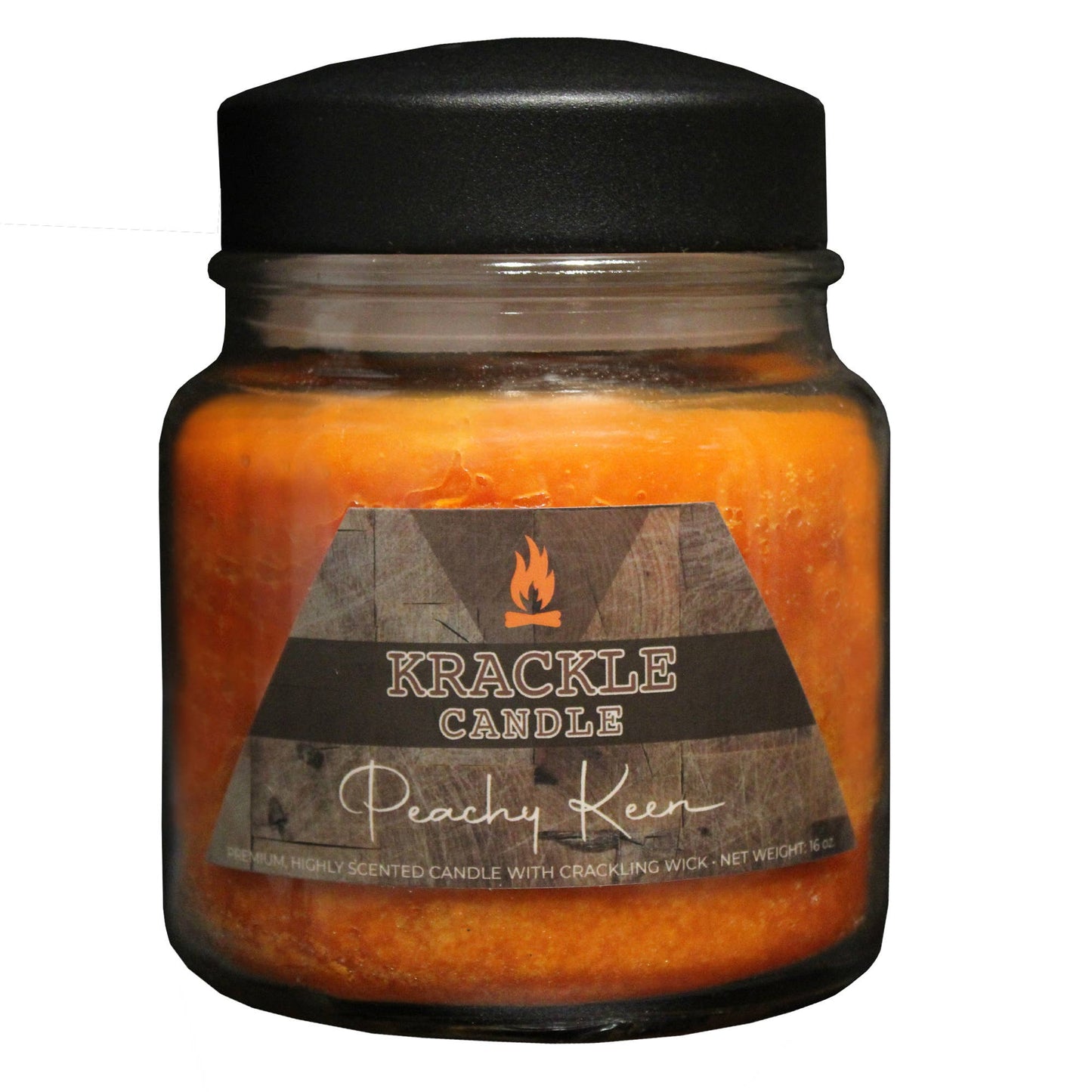 Peachy Keen Krackle Candle